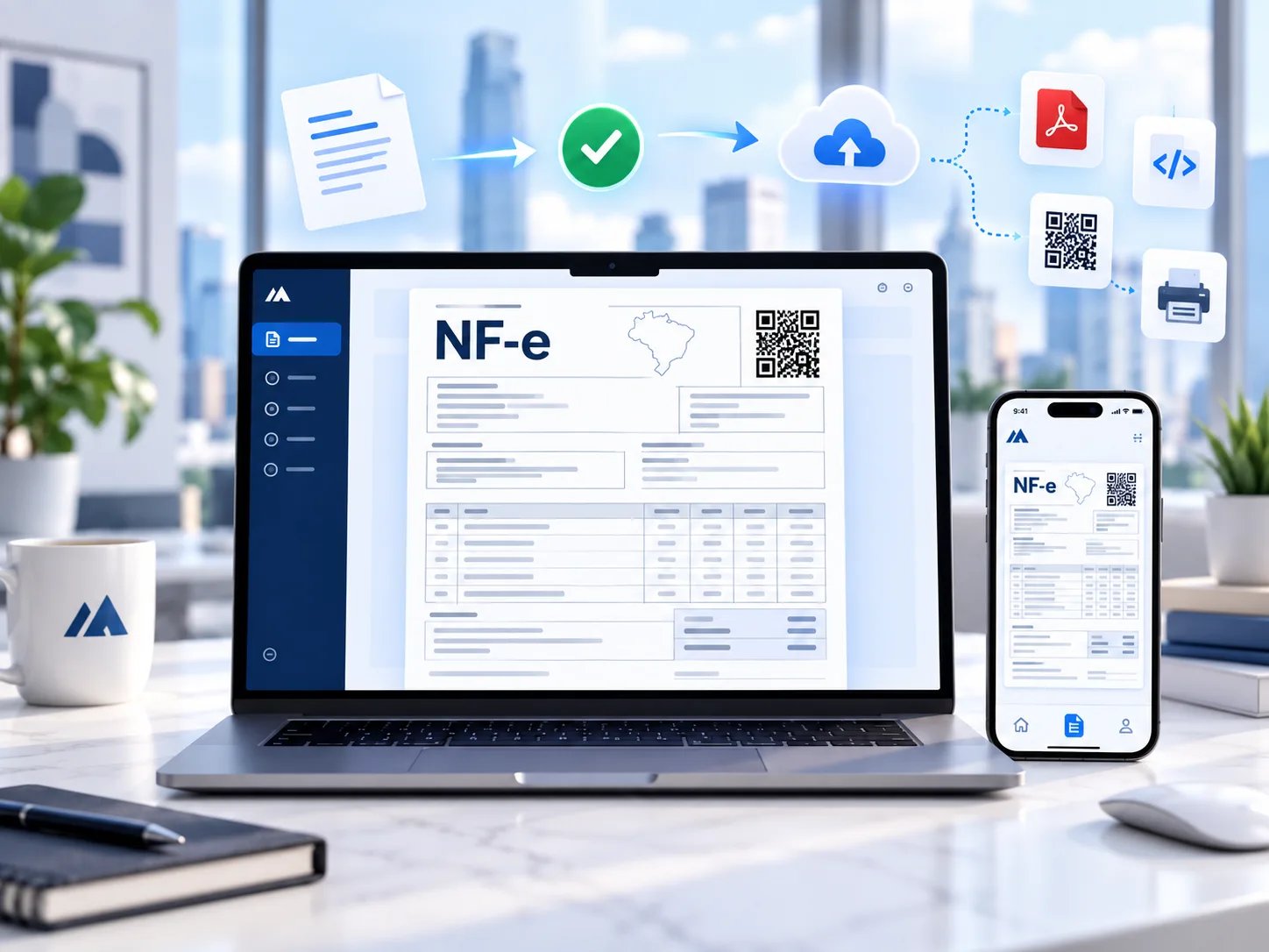 Upsync Nota Fiscal — Emissor NF-e & NFC-e
