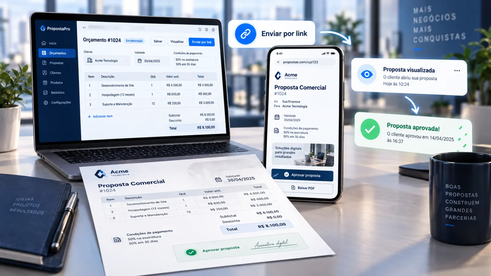 Upsync Orçamento